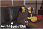Drillbrush Juego de accesorios para cepillos de taladro, cepillo limpiador eléctrico para bañera, azulejos, ducha y lechada, cepillos de limpieza domésticos multiusos para taladro, cepillos de