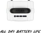 Turtlebox Cub - Altavoz Bluetooth para exteriores, color blanco