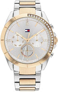 Tommy Hilfiger Reloj deportivo para mujer - Reloj de pulsera multifunción de acero inoxidable - Resistente al agua hasta 5 ATM/50 metros - Pieza de moda premium para todas las ocasiones - 38 mm