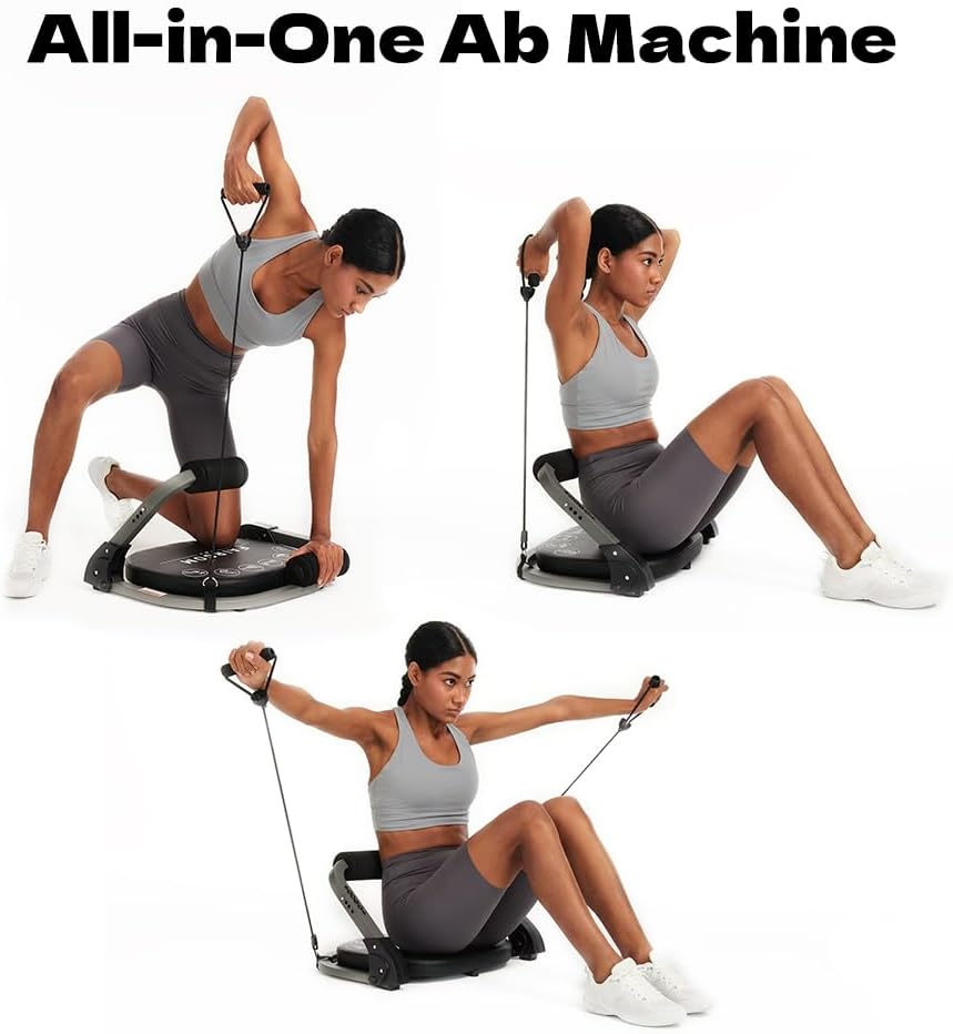 Máquina de abdominales para gimnasio en casa, equipo de