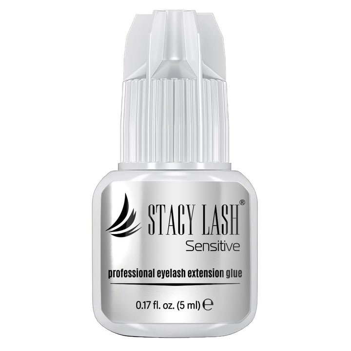 Stacy Lash Pegamento para extensiones de pestañas sensibles, 0,17 f...