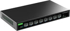 Interruptor SFP+ de 8 puertos 10Gb, interruptor de red gestionado Web