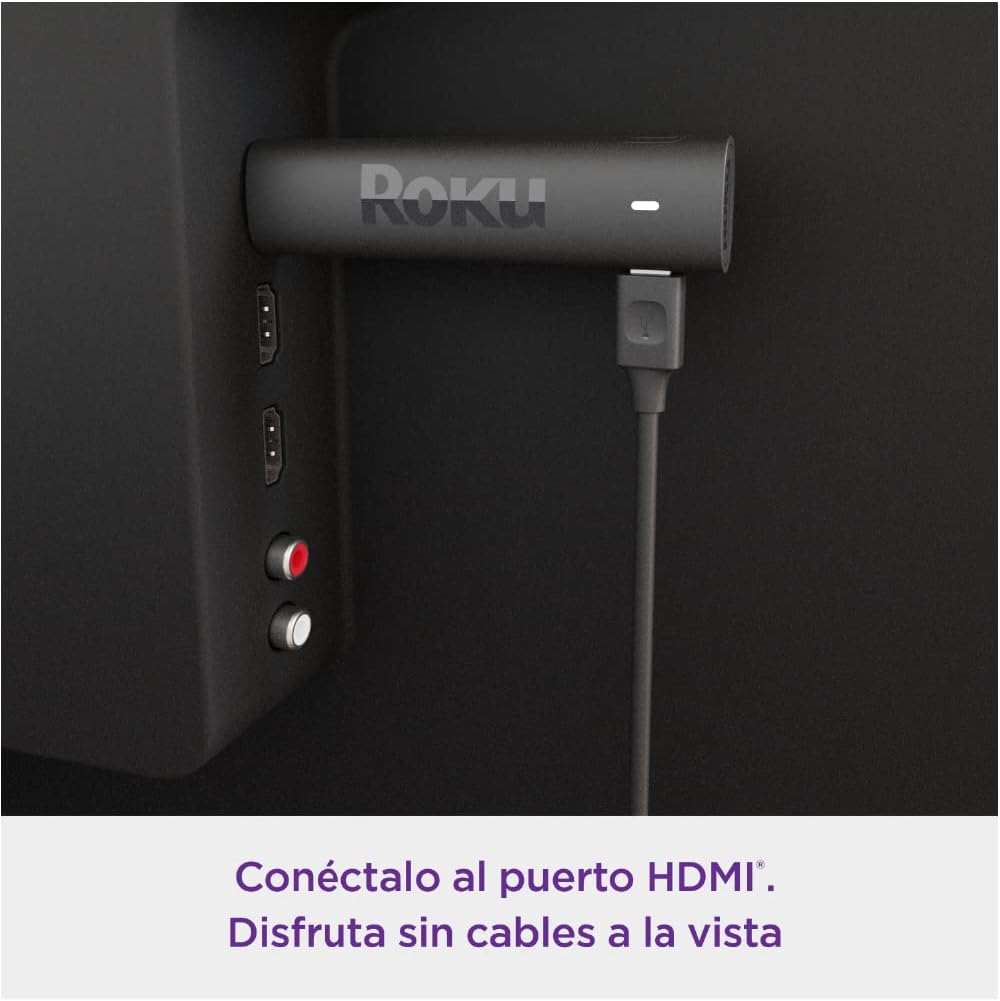 Roku Streaming Stick 4k Última Versión Smart Tv Mandos Voz