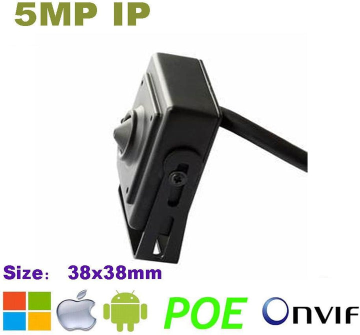 NK View Interior 5MP Mini Cube Cámara IP de Seguridad, Cámara ATM,...