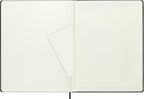 Moleskine Cuaderno, XXL, rayas, negro, tapa dura (8.5 x 11)