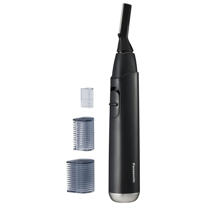 Recortador de vello facial Panasonic para piel sensible, detalle un...