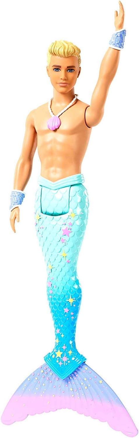 Barbie Dreamtopia - Muñeca Merman, aproximadamente 12 pulgadas con...