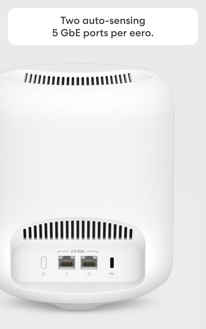 Router Wi-Fi 7 triple banda Amazon eero Pro 7 (modelo más reciente)...