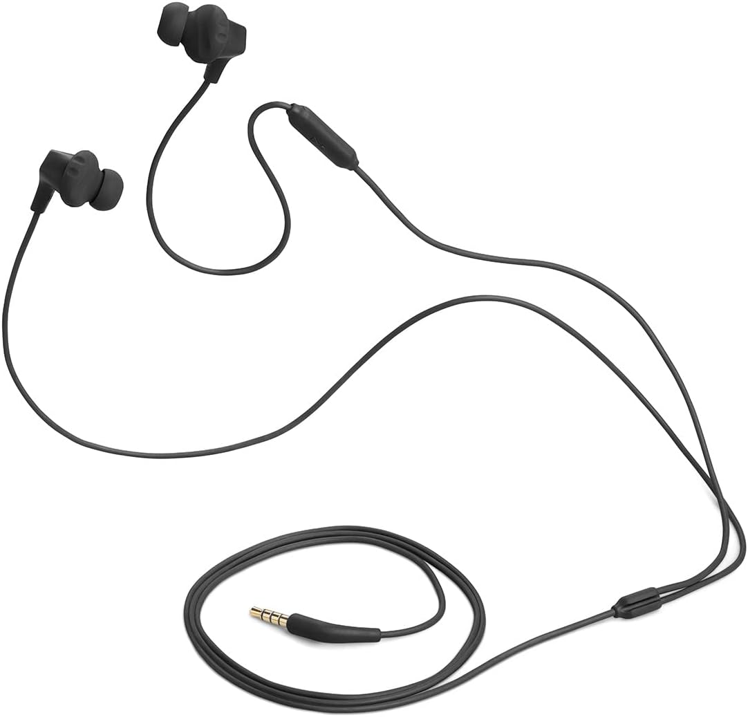 JBL Endurance Run 2 con cable - Audífonos deportivos impermeables e...