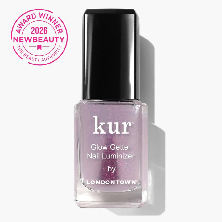 LONDONTOWN Kur Glow Getter Luminizador de uñas en un solo paso, 0.4...