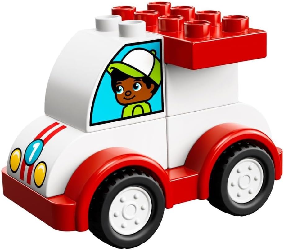 LEGO 10860: DUPLO: Mi primer coche de carreras (6 piezas)