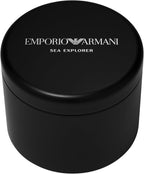Emporio Armani Reloj Sea Explorer automático de acero inoxidable para hombre (Modelo: AR60090)