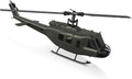 Helicóptero RC UH-1 - Helicóptero de control remoto coleccionable Huey con vuelo estacionario automático para adultos, principiantes, escala 1/27, 2 baterías