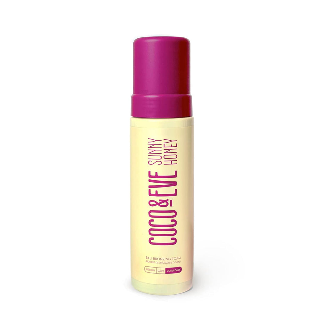 Coco &amp; Eve Sunny Honey Bali Bronzing Self Tanner Mousse Loción...