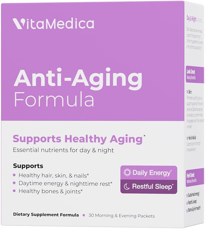 VitaMedica Paquetes multivitamínicos de fórmula antienvejecimiento...