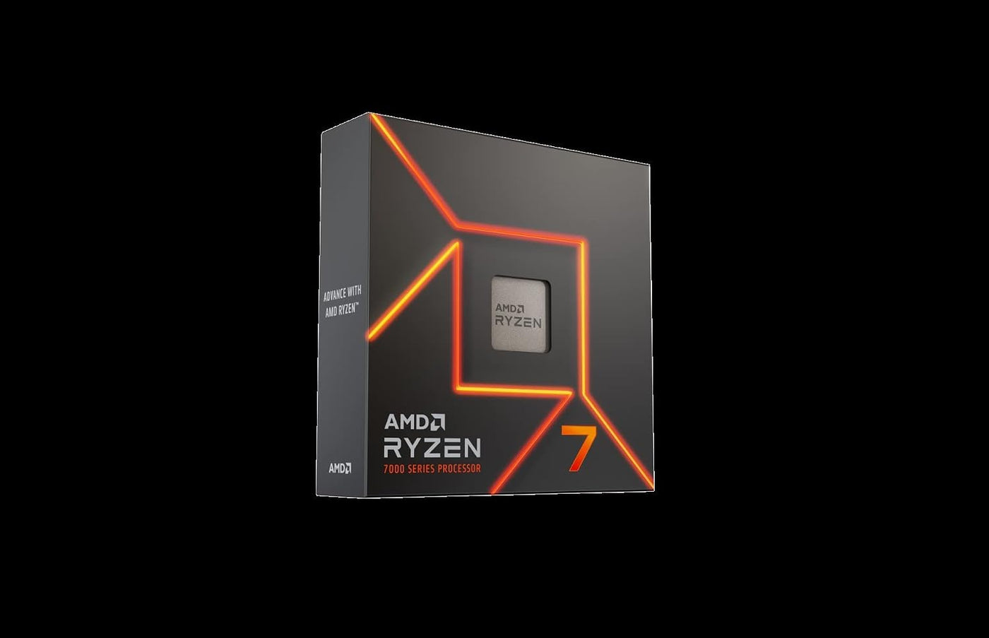 Procesador para computadora de escritorio AMD Ryzen 7 7700X de 8 nú...