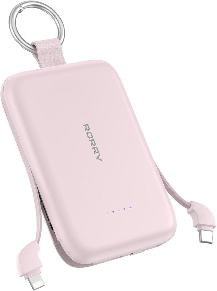 RORRY Cargador portátil, 10000 mAh PD 30 W, cargador portátil de ca...