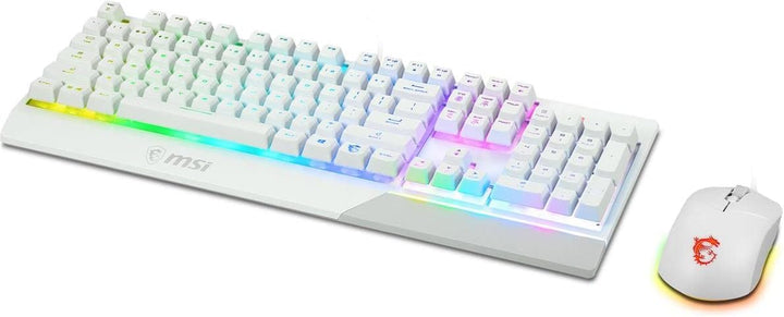 MSI Vigor GK30 Combo de teclado para juegos RGB GK30 de 6 zonas y m...