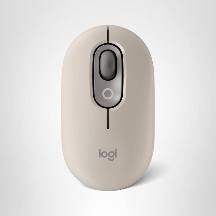 Logitech POP Mouse, ratón inalámbrico con emojis personalizables, t...