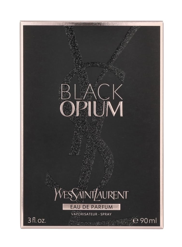 Yves Saint Laurent Eau De Parfum Spray para mujeres, Black Opium, 3...