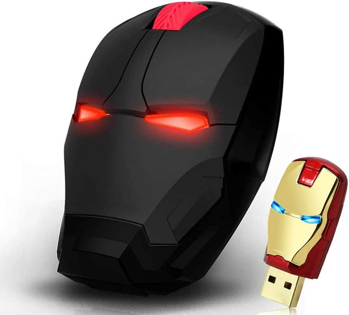 VSVABEFV Cool Mouse para laptop, mouse inalámbrico para juegos, rat...