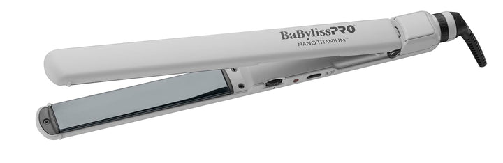 BabylissPRO Nano Titanium Ultra-Thin Hair Straightener, Professiona...