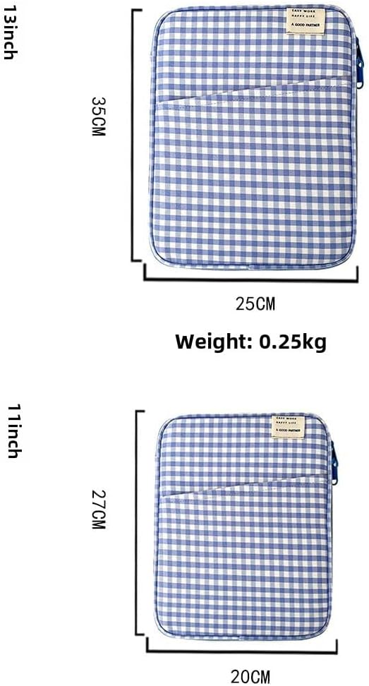 Donloise Funda para Portátil Bonita e Hinchada de 11-13 Pulgadas, B...