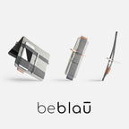 Beblau FOLD - Organizador portátil TECH compatible con tus dispositivos, Azul