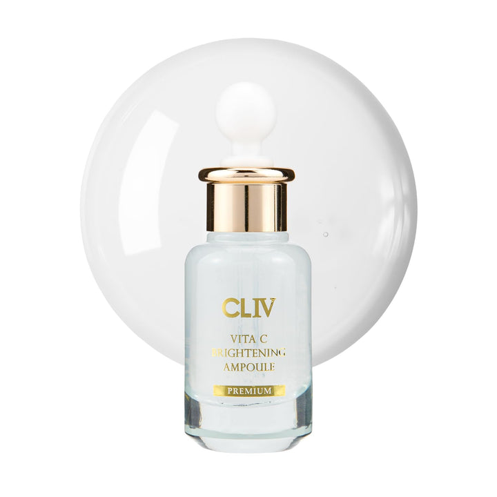 CLIV Vita C Suero Facial en Ampollas Iluminador | 85% Agua de Limón...