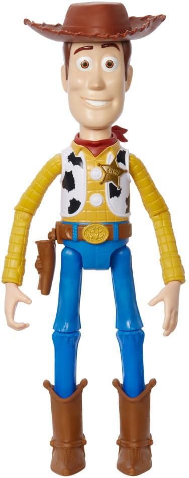 Mattel Disney and Pixar Toy Story - Figura de acción grande, Posabl...