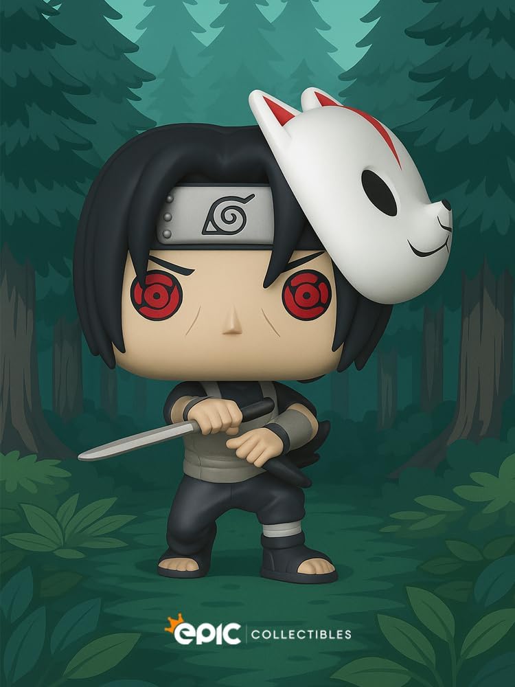 Funko Pop! Anime: Naruto Shippuden - Anbu Itachi Unmasked Vinyl Figure