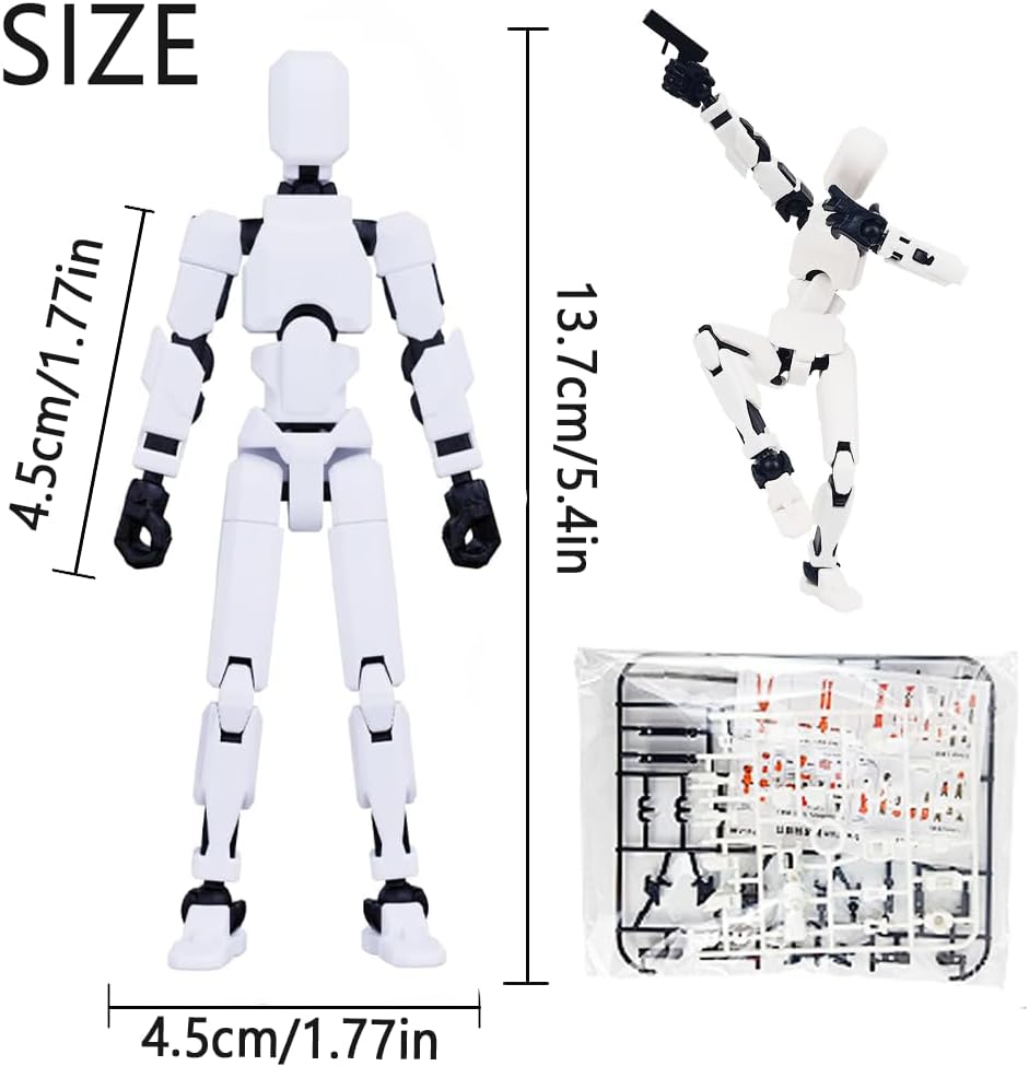 DANONI Titan 13 Lucky Robot figura de acción, figuras de acción de...