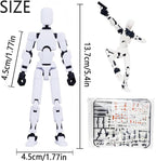 DANONI Titan 13 - Juego de figuras de acción de Lucky Robot 13 impresas en 3D, 3 piezas