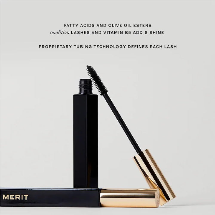 M.E.R.I.T Clean Lash Máscara de Pestañas Alargadora Tubing