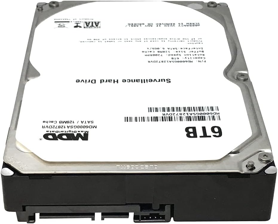 MaxDigitalData 6TB 7200RPM 128MB caché SATA 6.0Gb\/s 3.5" Disco...
