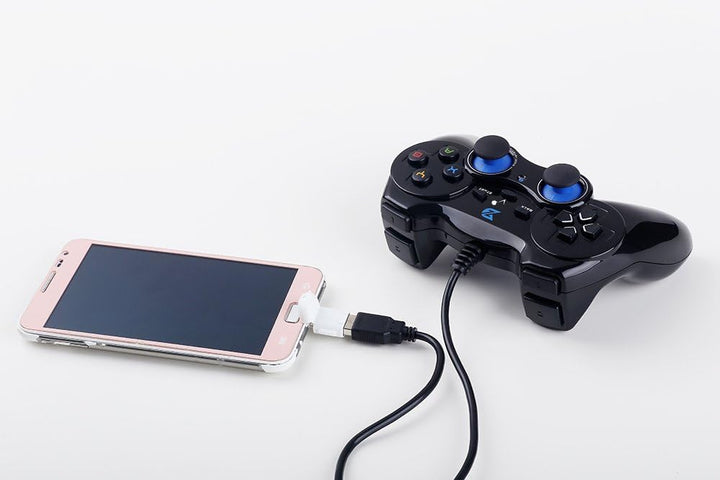 ZD-V control de juegos cableado con USB color negro para