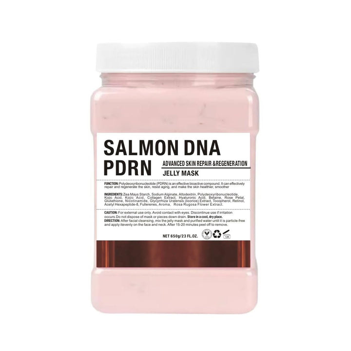 DR MEINAIER Máscara de salmón para cara con suero PDRN, textura de...