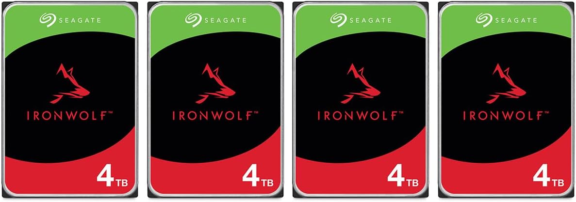 Seagate IronWolf SATA III - Disco duro interno NAS de 3.5", 5400 RP...