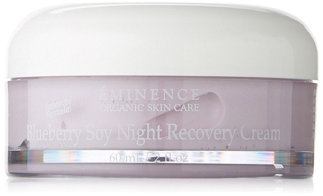Eminence Crema de recuperación nocturna de soja y arándanos, 2 onzas