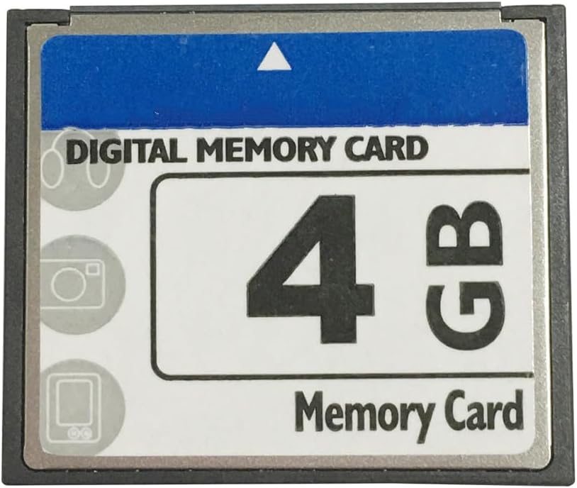 Velocidad de la tarjeta de memoria CF1GB hasta 50MB/s
