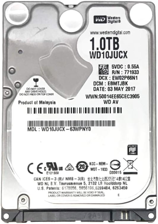 Western Digital Disco duro SATA de 1 TB 5400 RPM 16 MB caché de 6.0...