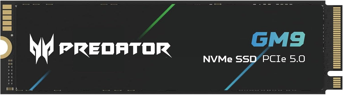 acer Predator GM9 M.2 Gen5 SSD de 1 TB, hasta 14500 MB\/s, unidad i...