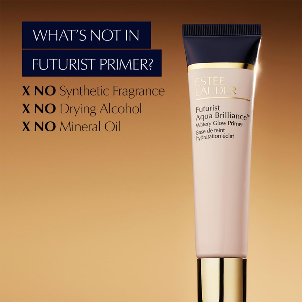 Estée Lauder Futurist Aqua Brilliance Watery Glow Makeup Primer wit...