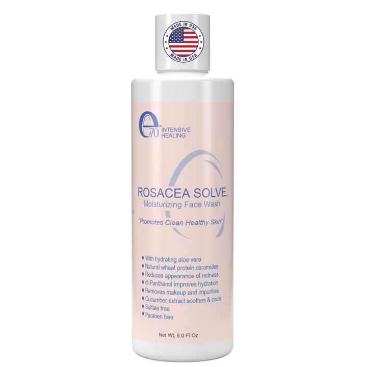 e70 Tratamiento para la rosácea - Limpiador facial para el cuidado...