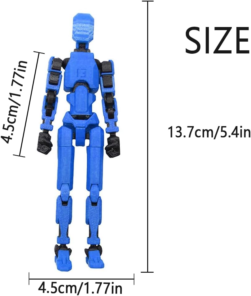 Conjunto de 13 figuras de acción Titan de Dumwick, completamente en...