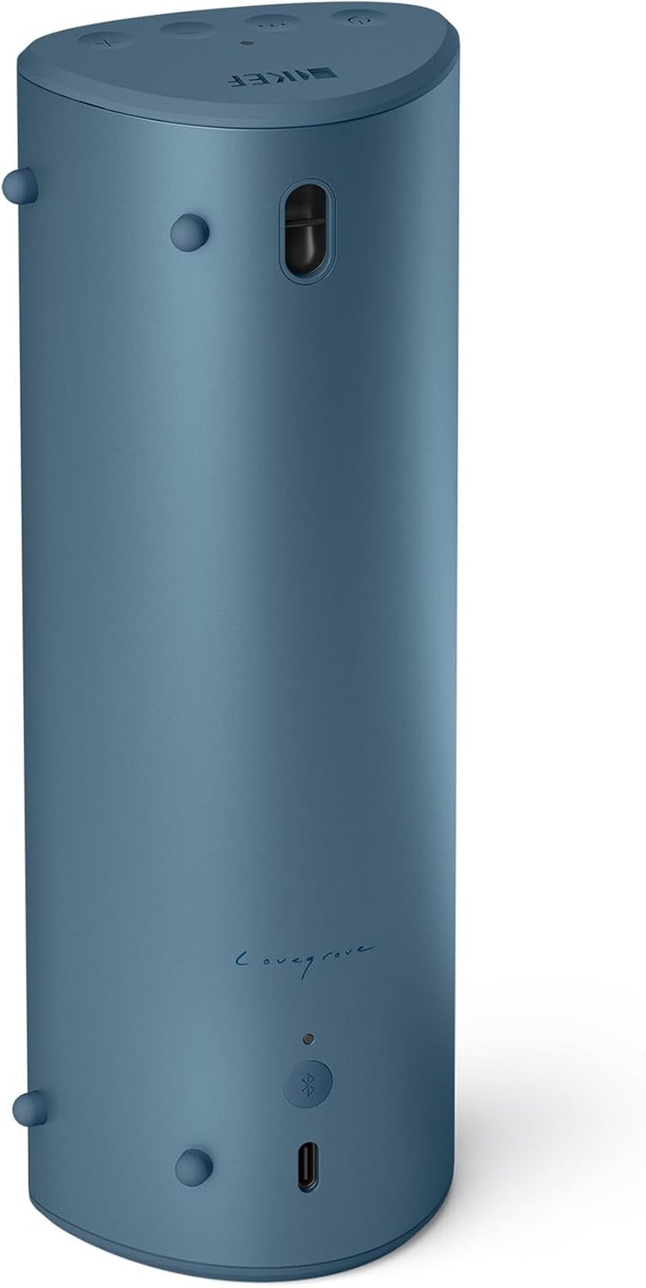 KEF Muo Altavoz portátil de alta fidelidad (Aura azul)