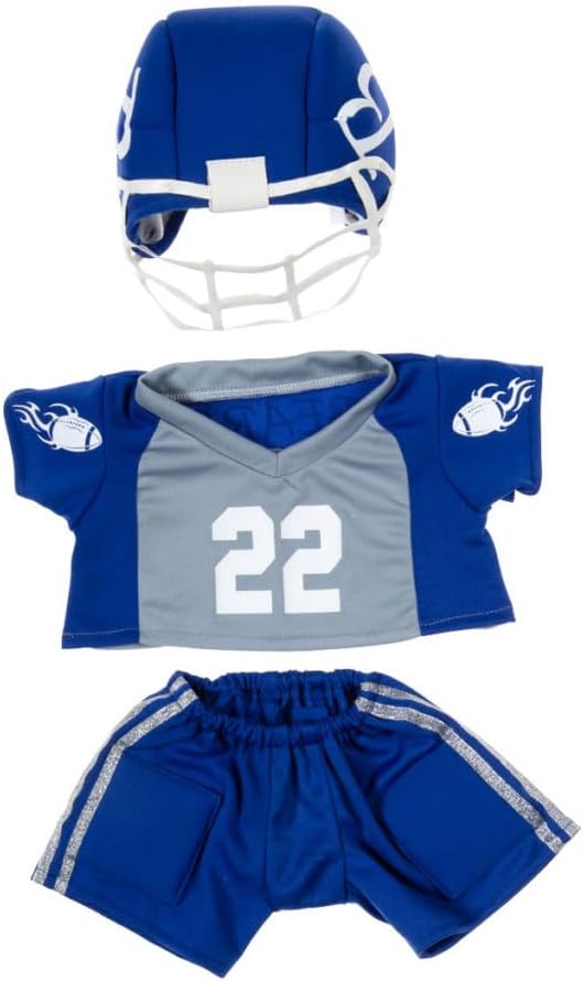 Plush Toys Wonderland Uniforme de fútbol con casco para