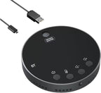 Altavoz de conferencia para PC y portátil, altavoz USB con cable con micrófono, captación de voz de 360°, Plug and Play, altavoz de computadora para zoom, equipos, Skype (4)