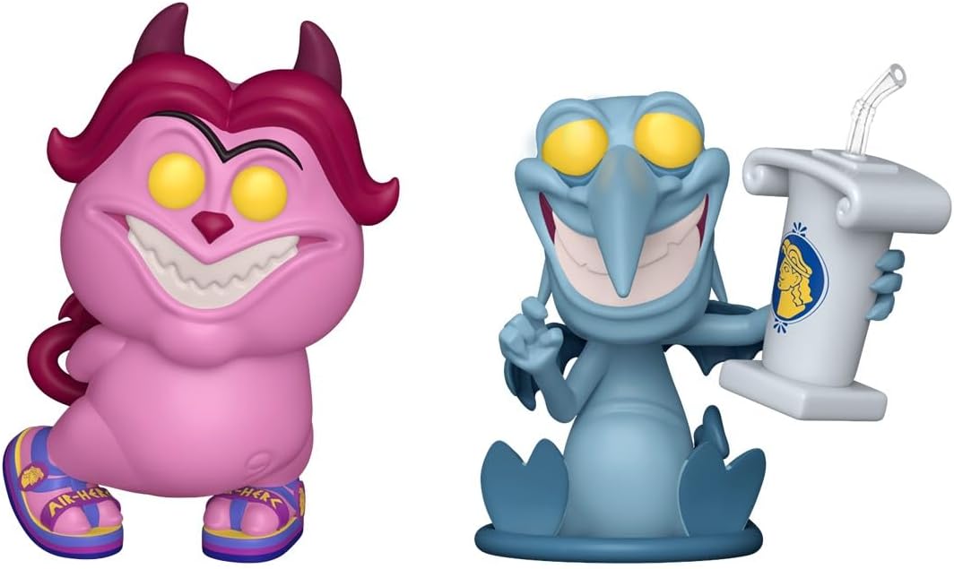 Funko Pop! Disney: Hércules - Pánico y Dolor, Pack de 2 - Figura de...