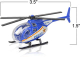 ArtCreativity Helicóptero de juguete fundido a presión